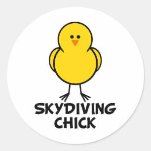 Sticker Rond Chick