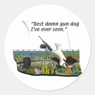 Sticker Rond Chiens - canine - races sportives