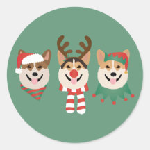 Chiens de Noël Pembroke Welsh Corgi