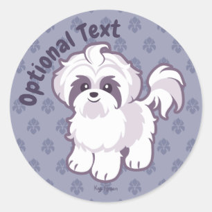 Sticker Rond Chih Tzu