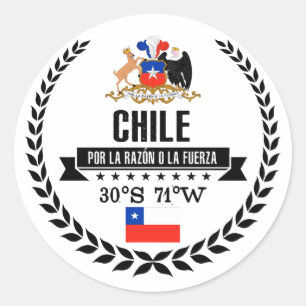 Sticker Rond Chili