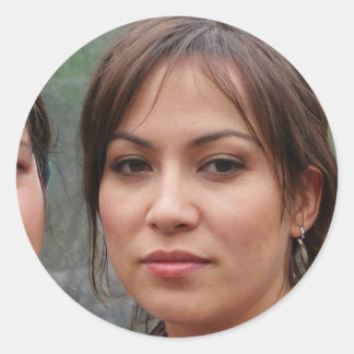 Sticker Rond Choisir la gentillesse
