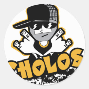 Sticker Rond Cholos de BuDu