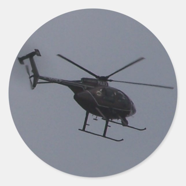 Sticker Rond choppy1 (Devant)