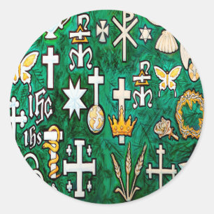 Sticker Rond Chrismons