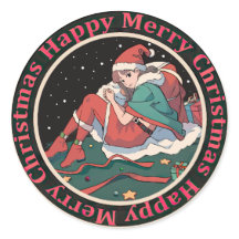 Christmas Santa Girl