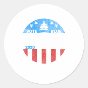 Sticker Rond Christy Smith Pour Le Vote Électoral 2020 Du Congr