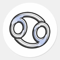 Chrome comme cancer Signe zodiaque