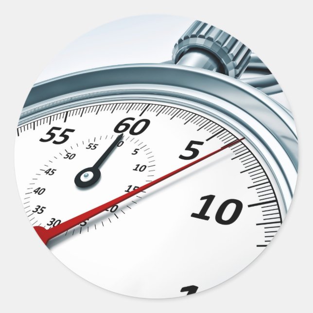 Sticker Rond chronomètre (Devant)