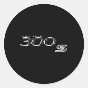Sticker Rond Chrysler 300S