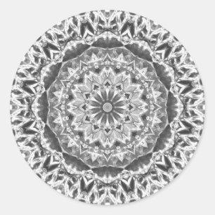 Sticker Rond Chrystal Kaleidoscope 03