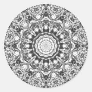 Sticker Rond Chrystal Kaleidoscope 08
