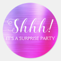 Chut ! Anniversaire Surprise - Violet