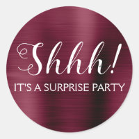 Chut ! Fête d'anniversaire surprise
