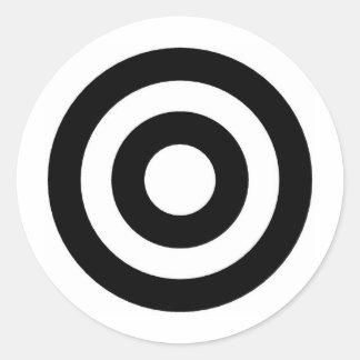 Sticker Rond Cible