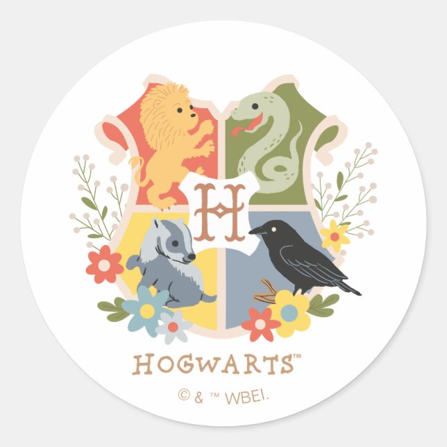 Sticker Rond Cimier HOGWARTS™ (Devant)