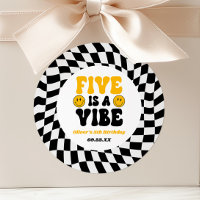 Cinq Est Une Vibes Rétro Cinquième 5ème Fête D'ann