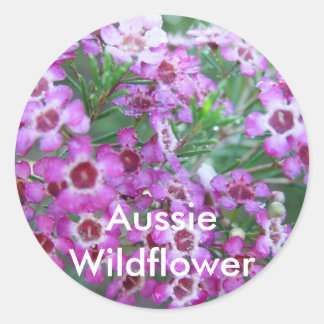 Sticker Rond Cire de Geralton australien