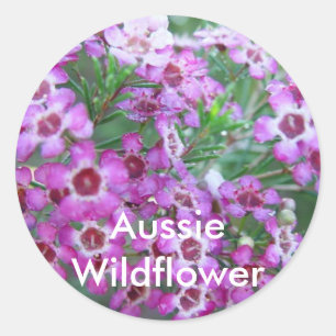 Sticker Rond Cire de Geralton d'Australien