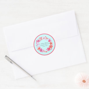 Sticker Rond Citation de Jane Austen sur l'auto-soin – Mansfiel