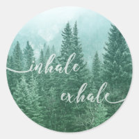 Citation Exhale Motivational Forest Inhale
