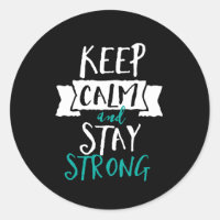 Citation Inspirationnelle Garder le calme Rester f