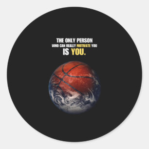 Sticker Rond Citation Inspirationnelle Motivationnelle De Baske