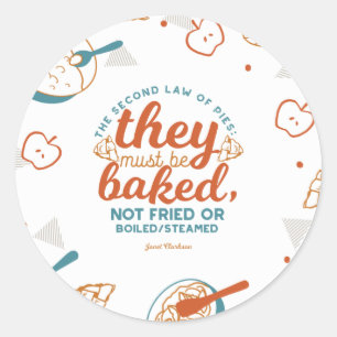 Sticker Rond Citations de Janet Clarkson