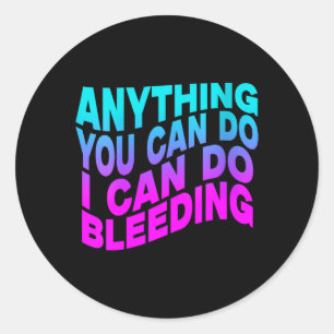 Sticker Rond Citations de motivation drôles d'anniversaire pour