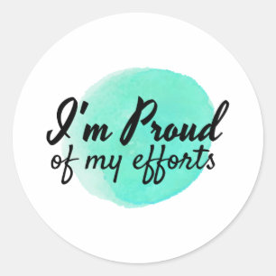 Sticker Rond citations spirituelles motivationnelles