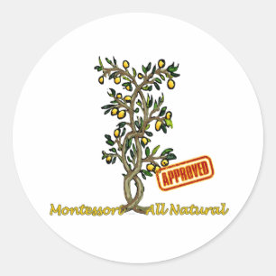 Sticker Rond Citronnier