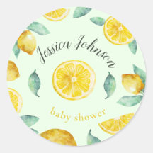 citrons aquarelle personnalisables