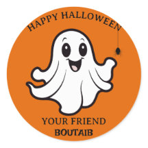 Citrouille Fantôme mignon Joyeux Halloween personn