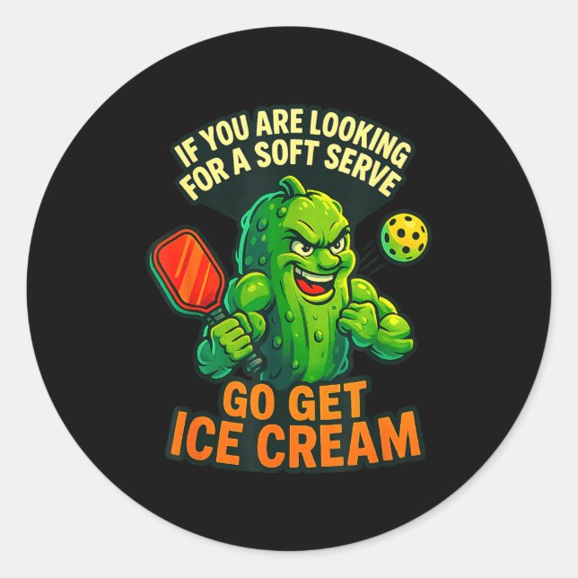 Sticker Rond Ckleball Serve  (Devant)