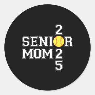 Sticker Rond Cl De 2025 Softll Mom Graduation Graduate W