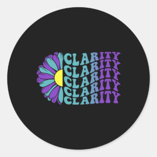Sticker Rond Clairance Prévention du suicide Sensibilisation à 