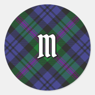 Sticker Rond Clan Baird Tartan
