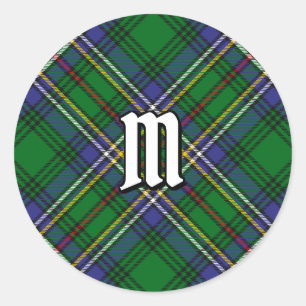 Sticker Rond Clan Cockburn Tartan