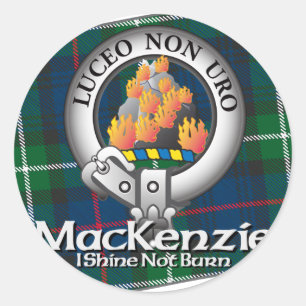 Sticker Rond Clan du Mackenzie