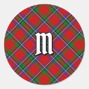 Sticker Rond Clan Sinclair Tartan