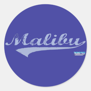 Sticker Rond Clapotis de Malibu