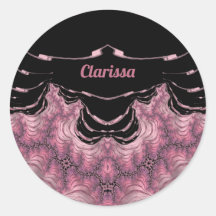 CLARISSA ~ Noir et rose ~