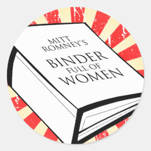 STICKER ROND CLASSEUR COMPLÈTEMENT DES FEMMES