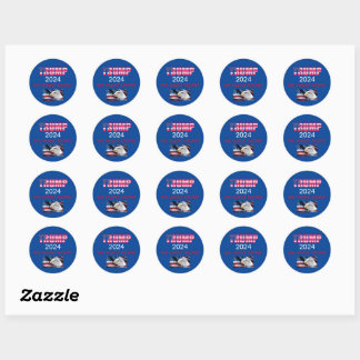 Sticker rond classique