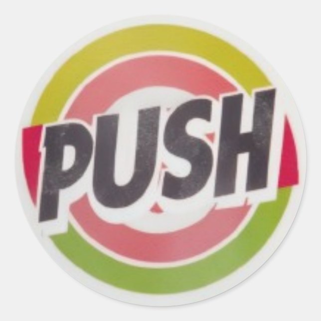 STICKER ROND CLASSIQUE (Devant)