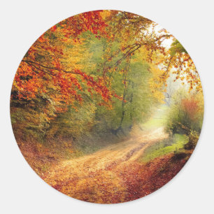 Sticker rond classique