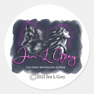 Sticker rond classique