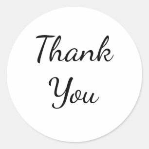 Sticker rond classique