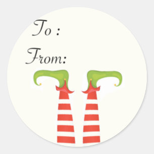 Sticker rond classique