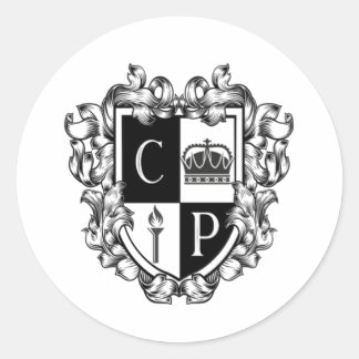 Sticker rond classique